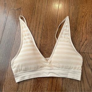 Jockey Beige Striped Bralette